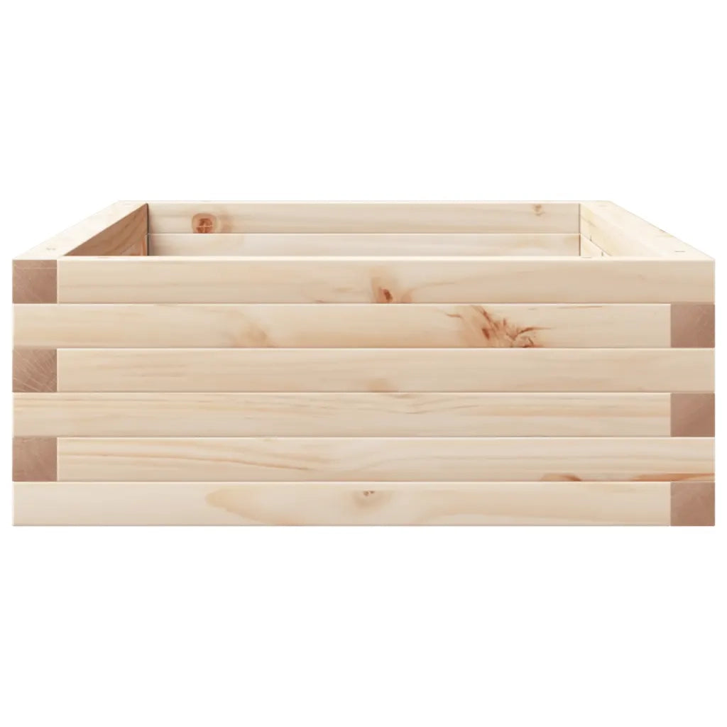 Fioriera da Giardino 110x60x23 cm in Legno Massello di Pino 847238