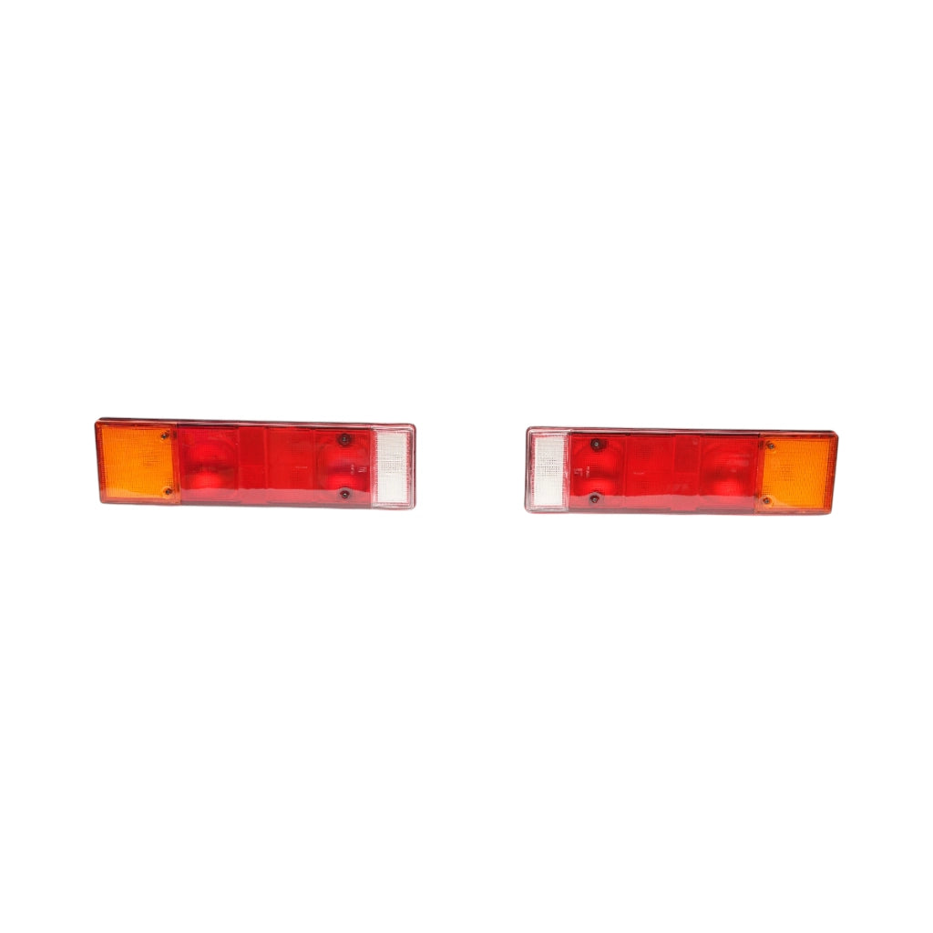 Set di fanali posteriori per camion 24V sinistra-destra con 6 funzioni 454x103x131mm Breckner Germany