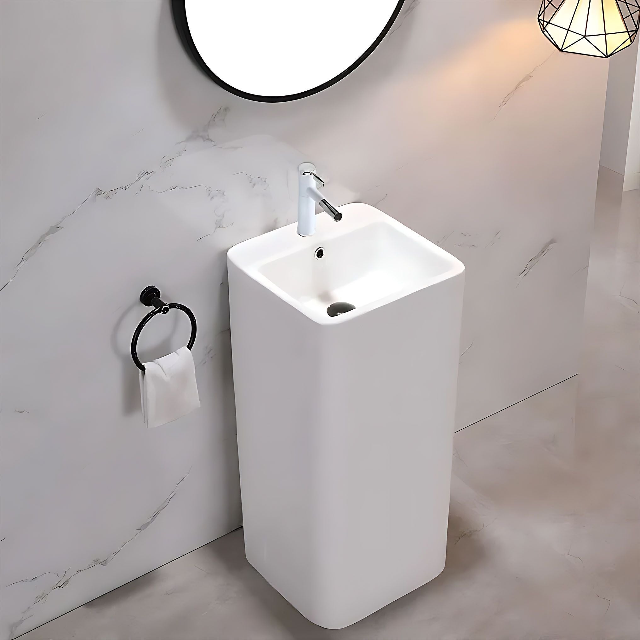 Lavabo Monolitico Calani Frida