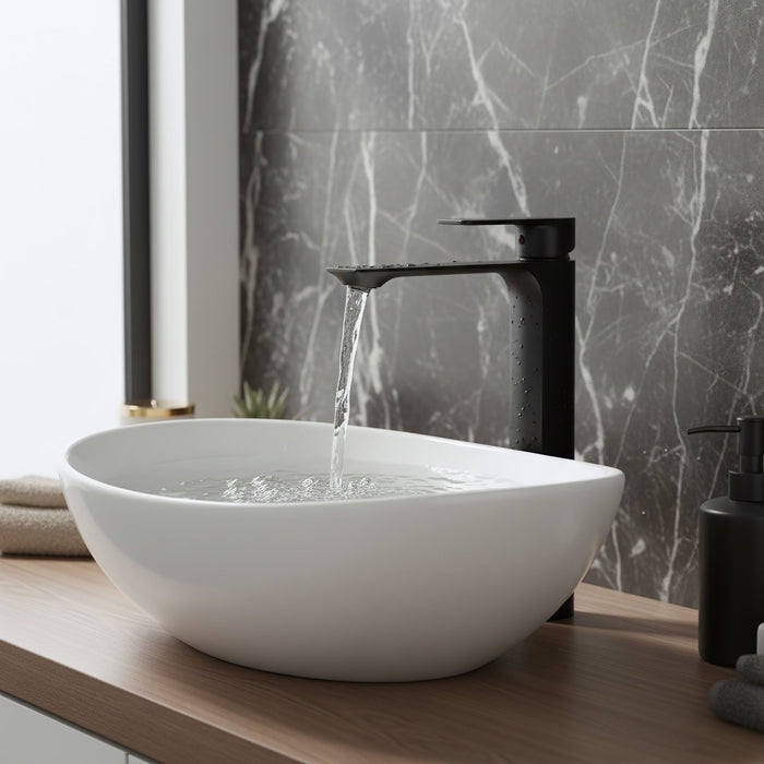 Rubinetto Da Lavabo Rea Urban Black High