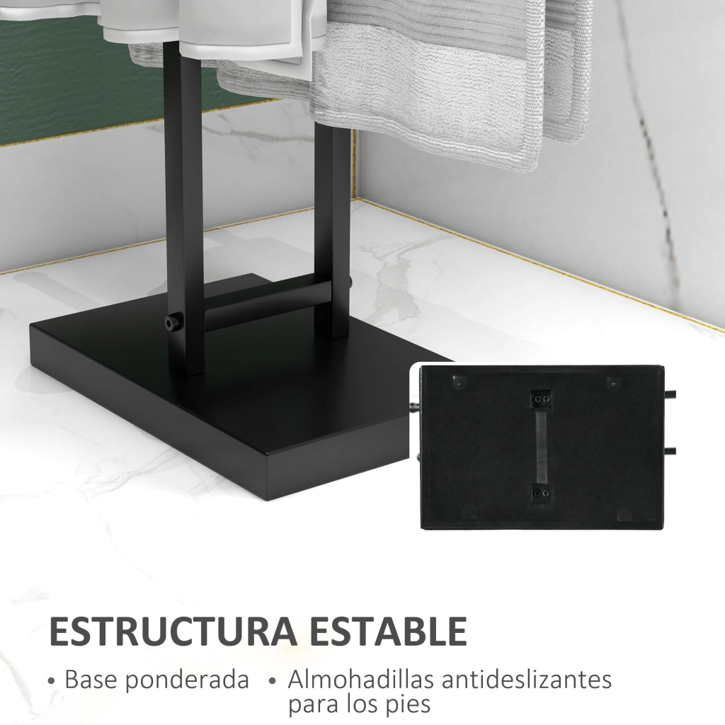 Scalda asciugamani a colonna ¨C zephmum ¨C 50x18,5x85 cm nero