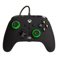 Gamepad xbox enhanced wired green hint black 1518818