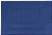 Set di tavoli in vinile resistente al calore, piastre lavabili 45 cm * 30 cm, colore blu scuro