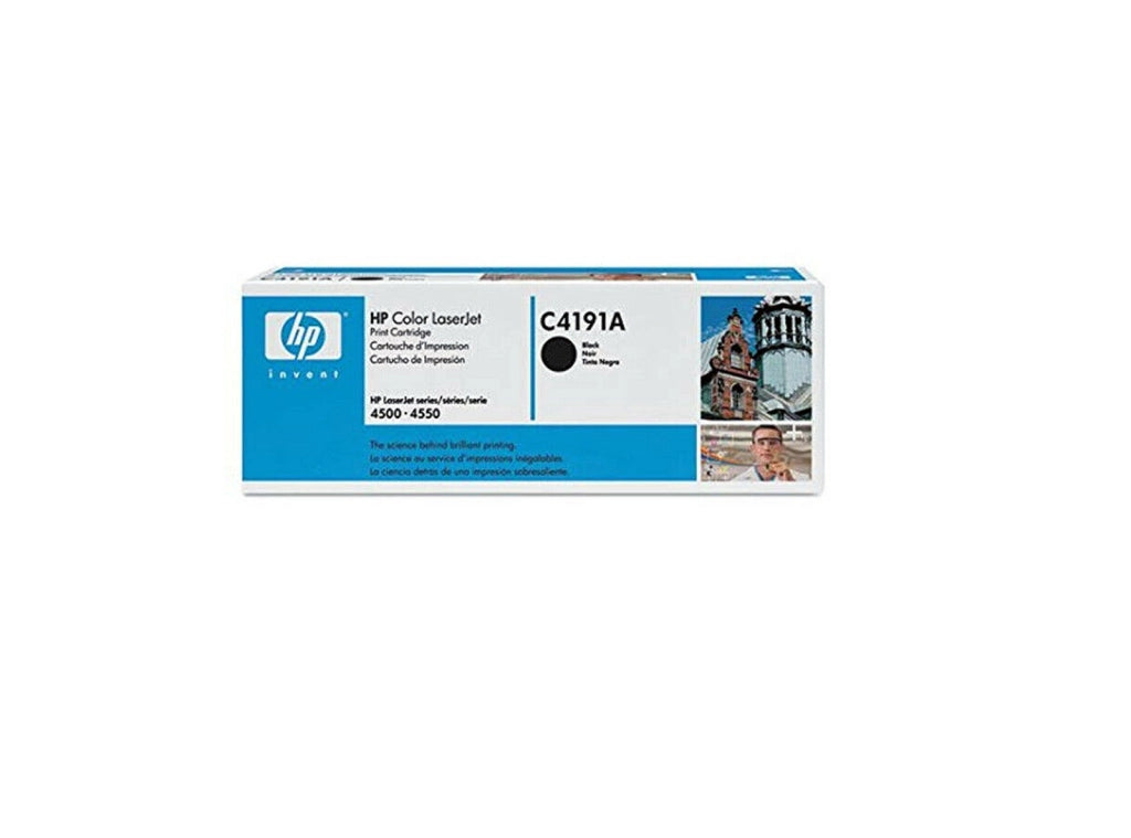 TONER ORIGINALE HP C4191A NERO LASERJET COLOR 4500 4550 BLACK NUOVO D N H CLB