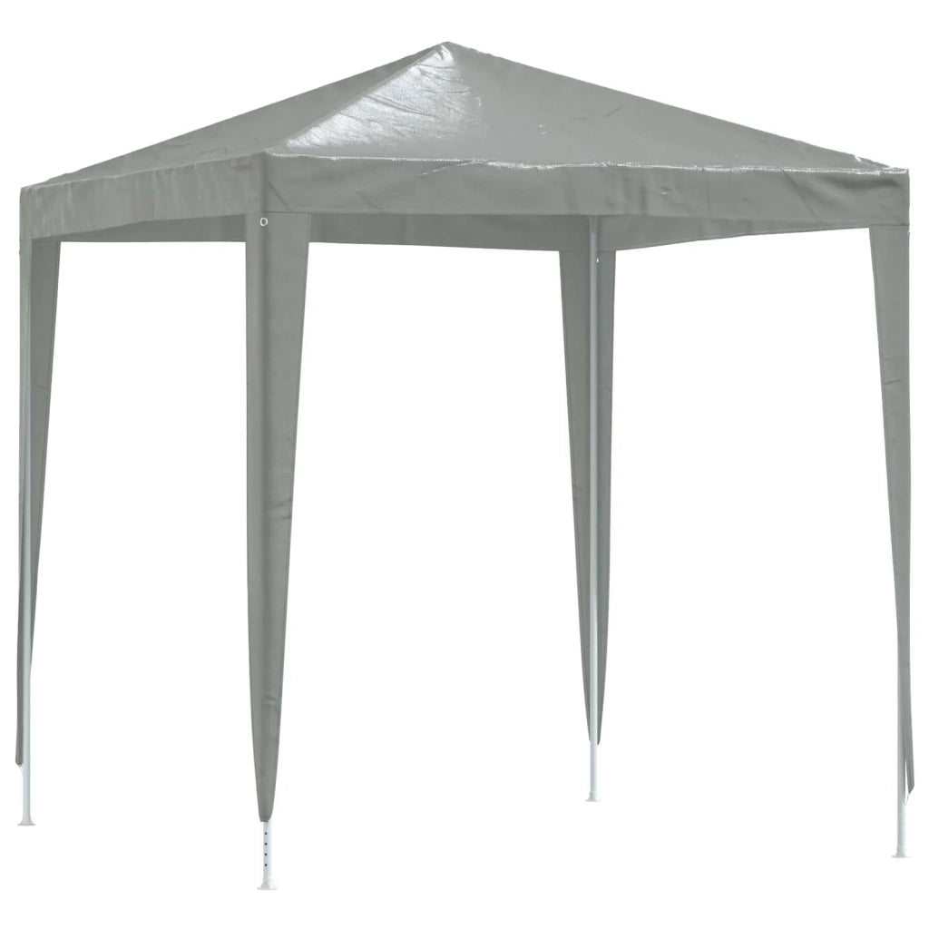 Tenda Party 200 x 200 x 240 cm Grigio Chiaro PE e Acciaio 42032985