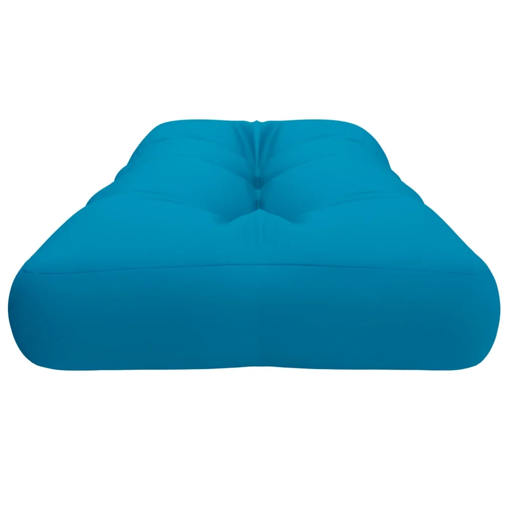 Cuscino per Pallet Blu Chiaro 120x40x12 cm in Tessuto 360627