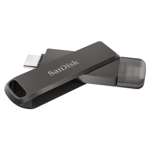 Chiavetta usb sandisk sdix70n 128g gn6ne ixpand luxe black
