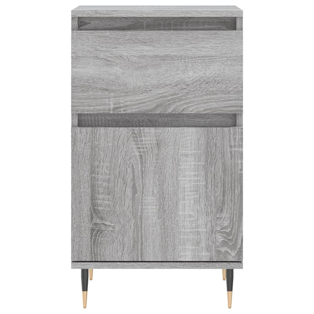 Buffet credenza cassettiera armadio mobile contenitore organizer per cucina soggiorno salotti set di 2 Sonoma 40 x 35 x 70 cm in legno ingegnerizzato grigio 02_0036951