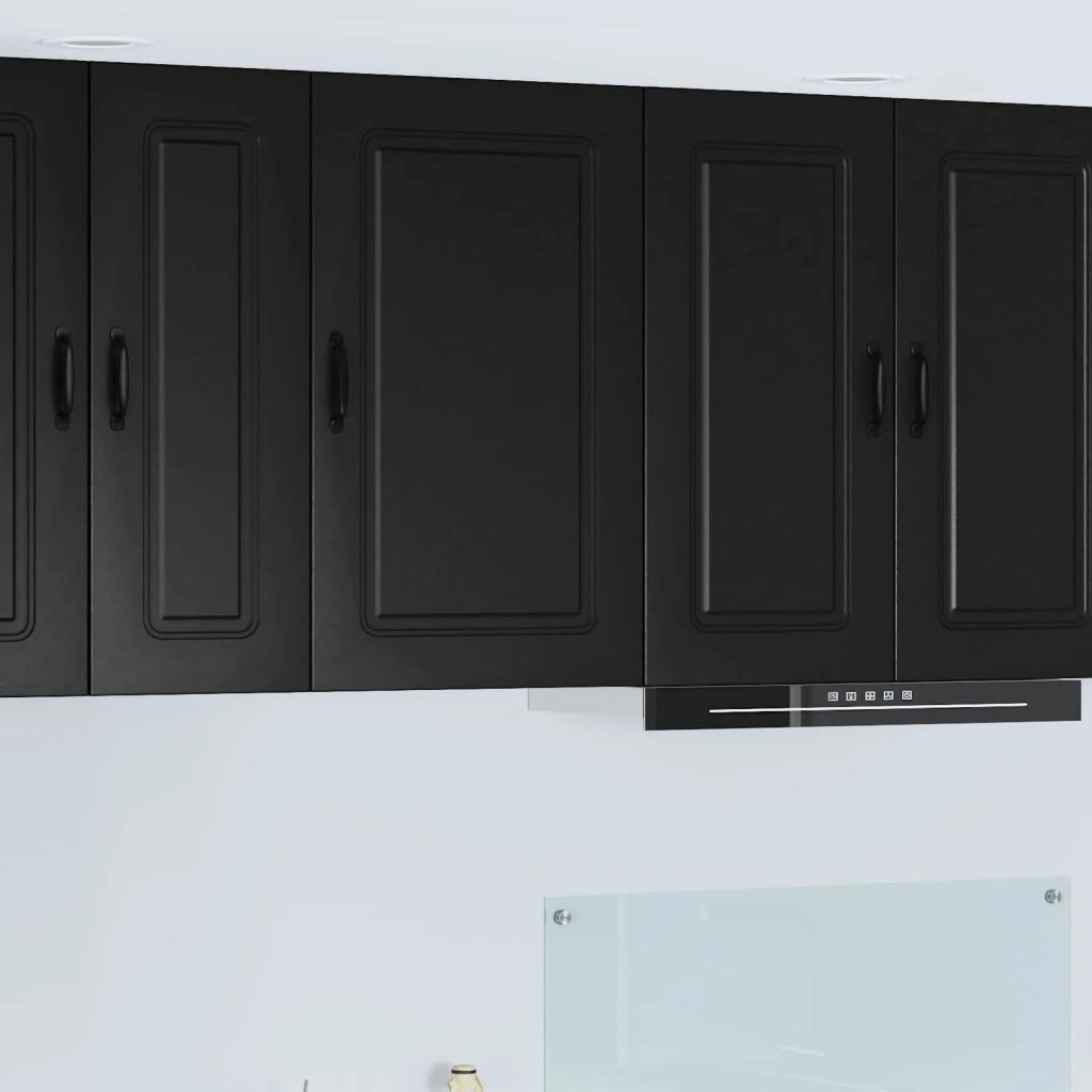 Mobile da cucina Kalmar Nero 50 x 31 x 80 cm Legno multistrato 884685
