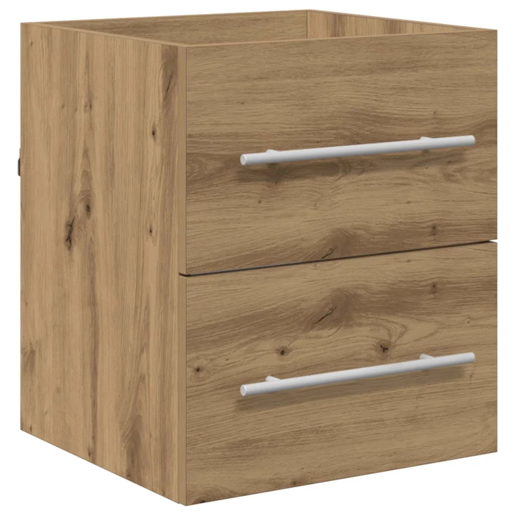 Armadio sottolavello Rovere artigianale 38,5 x 41 x 48 cm