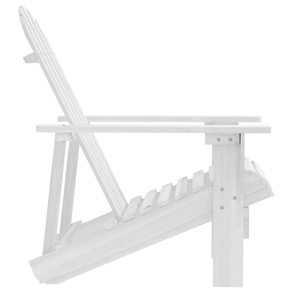 Sedia da Giardino in Legno Bianca cod mxl 24787