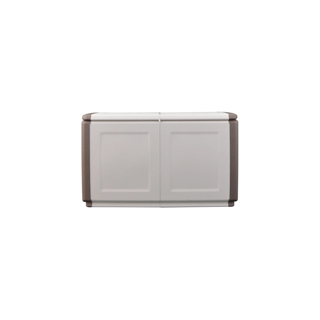 BAULE PORTATUTTO cm  96 x 53 x H 57 - TORTORA/ECRU  - ARTPLAST