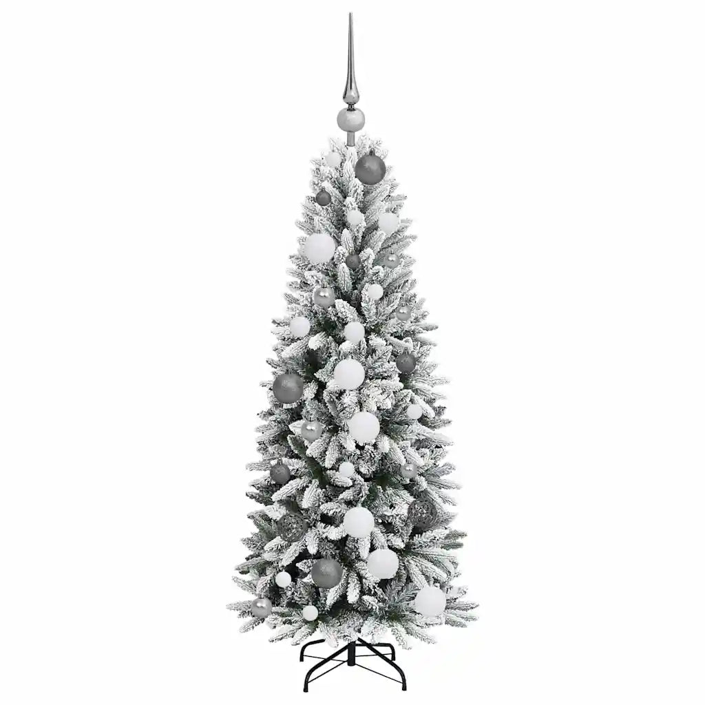 Albero di Natale artificiale con 150 LED Bianco 120 cm 3396020