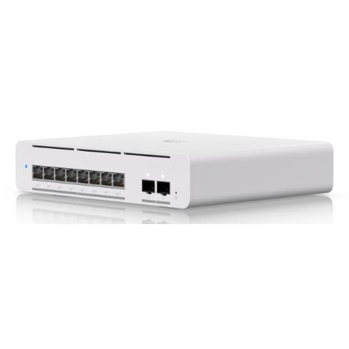 Ubiquiti switch usw-pro-xg-8-poe-eu unifi 8 porte poe++ gbe 2 10g sfp+  budget 155w layer 3