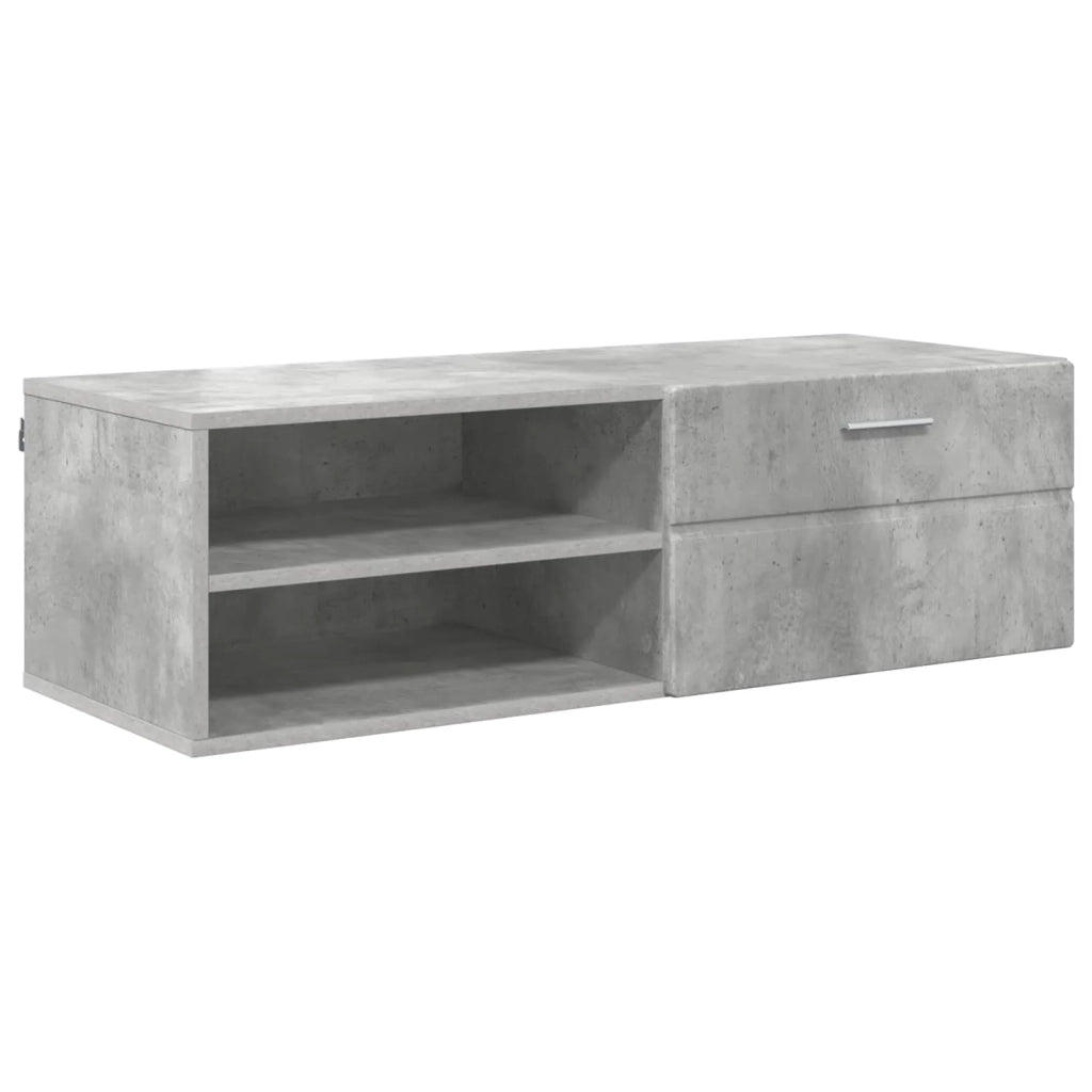 Armadio in Legno con cassetto Bianco Lucido 100,5 x 39 x 30 cm