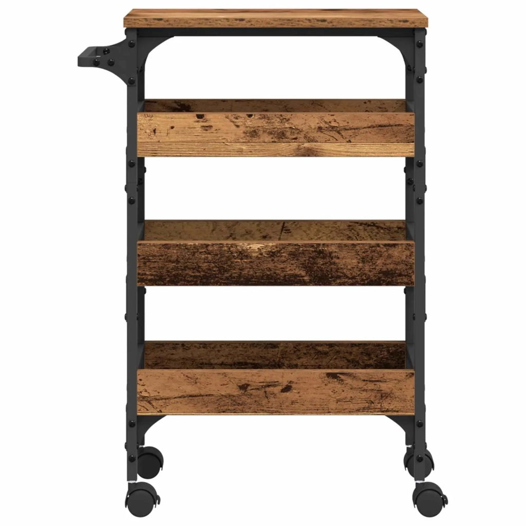 Carrello da Cucina Legno vecchio 53 x 20 x 76 cm CFW2864660