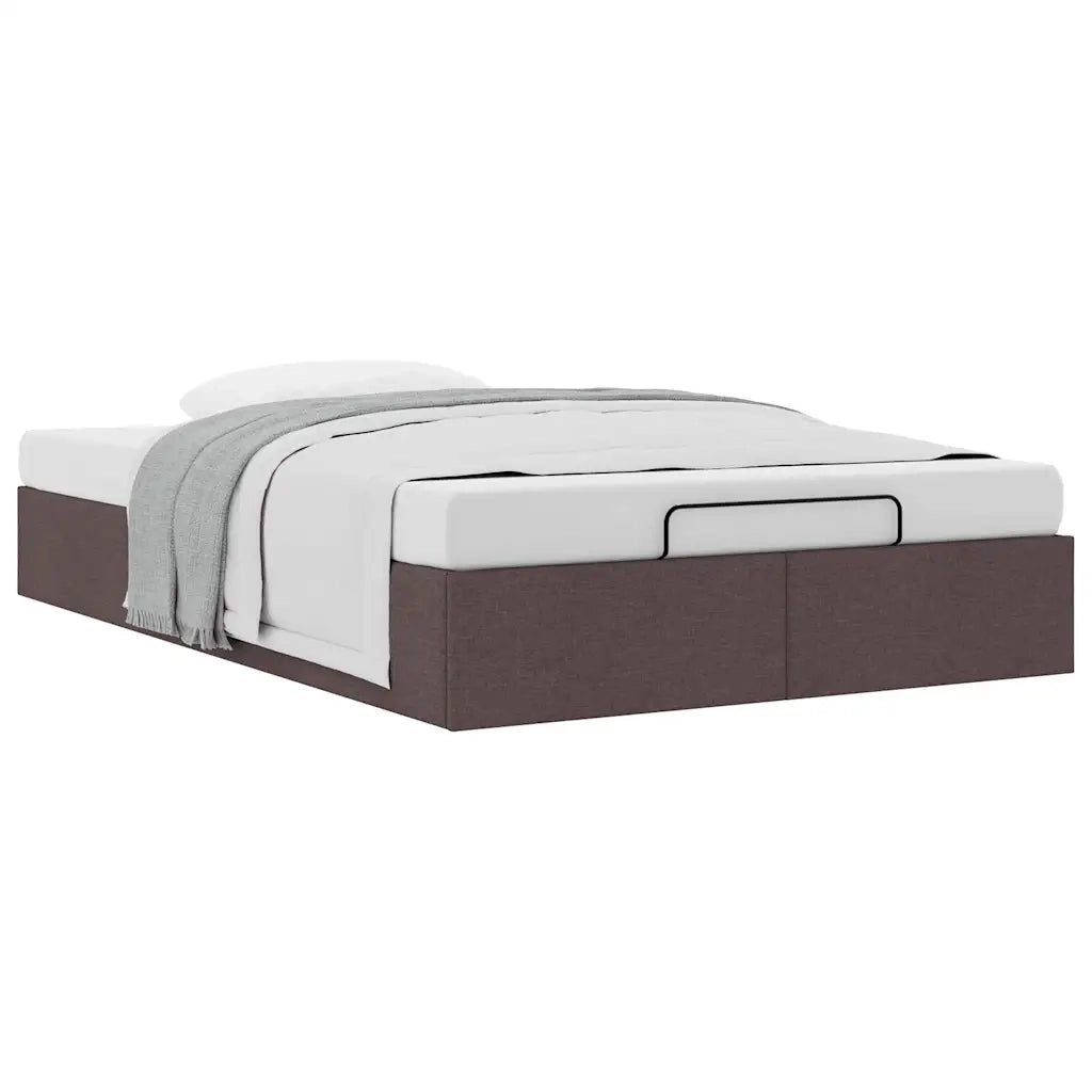 Struttura Letto Pouf senza Materasso 120x200 cm in Tessuto 3310871