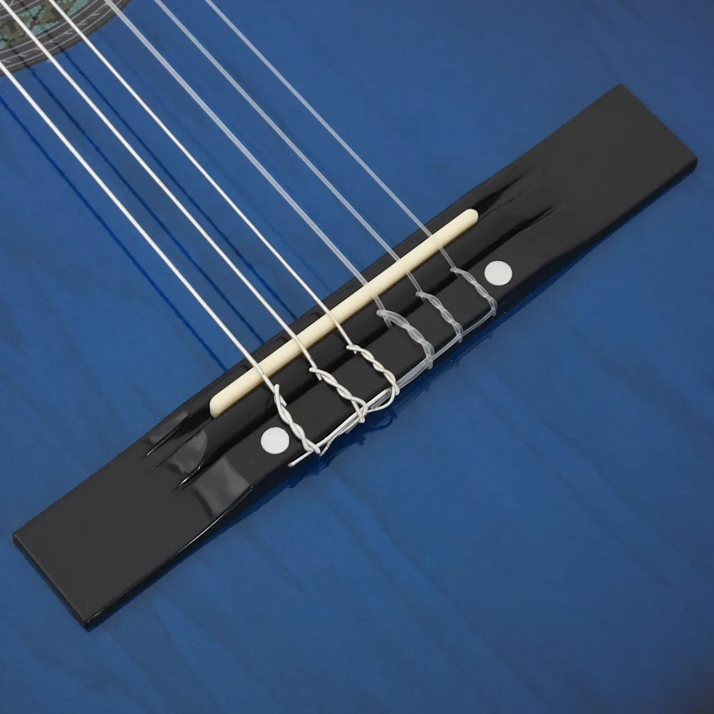 Chitarra Classica per Principianti Blu 4/4 39" in Tiglio CFW1279312