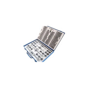 Trade Shop - Filiera 110 Pezzi Set Filiere Per Filettatura Kit Completo Di Maschi -