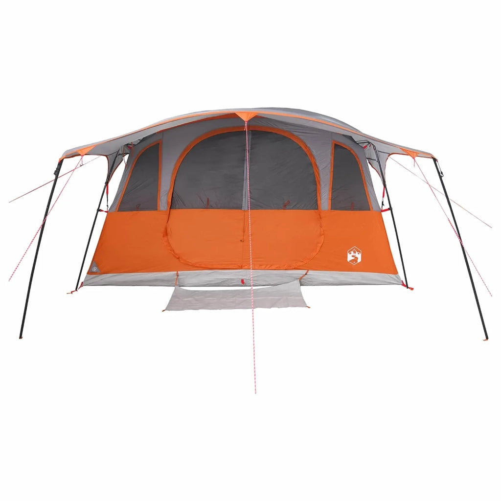 Tenda a tunnel con tetto Grigio e arancione 366 x 244 x 198 cm 42028667
