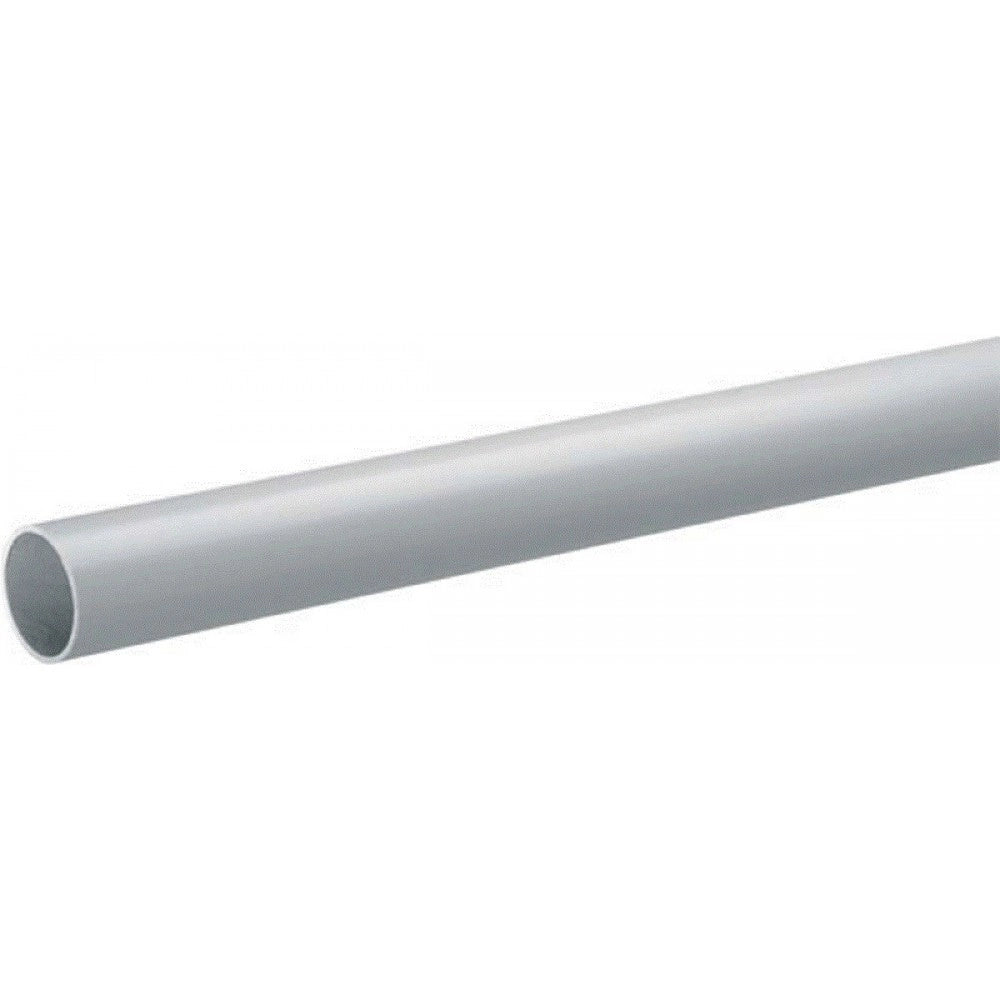 Tubo rigido 25mm x 2 metri per impianti elettrici a parete colore grigio
