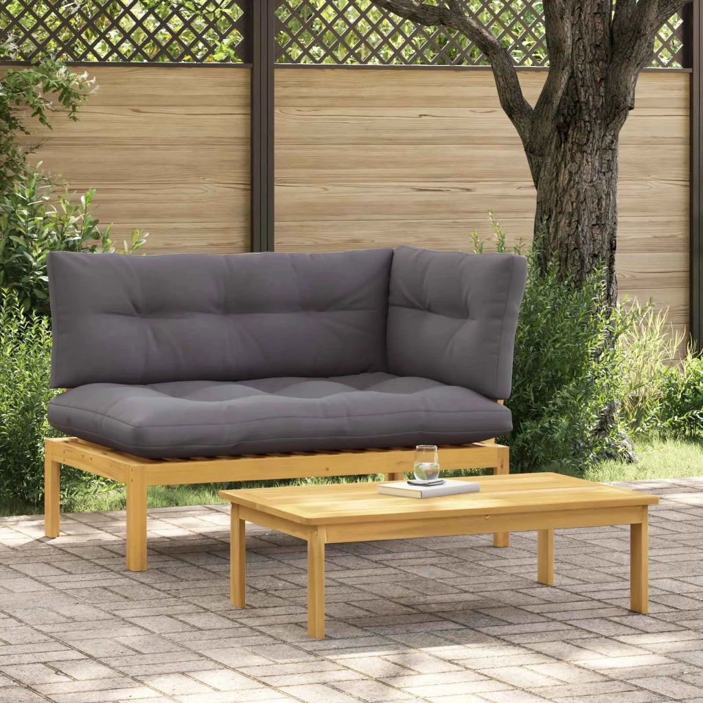 2 Pezzo Legno di acacia Marrone Chiaro 3418155