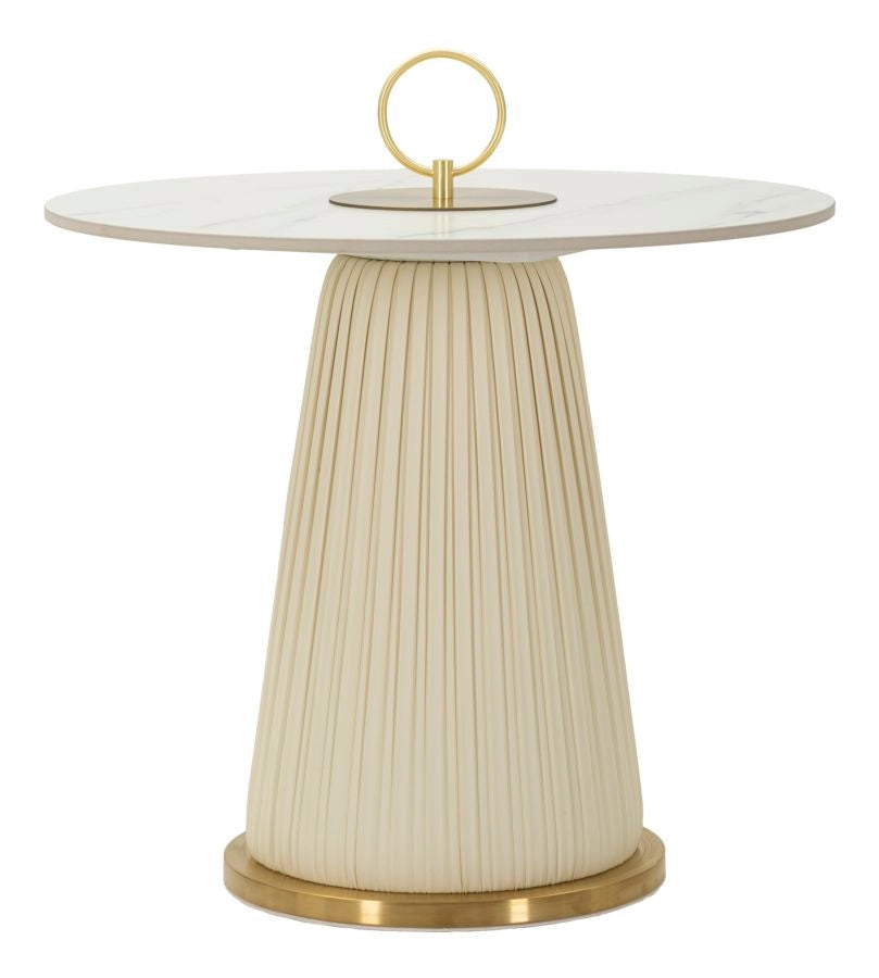 Tavolinetto Nova Cm Ø 60X54 Elegante Design Moderno