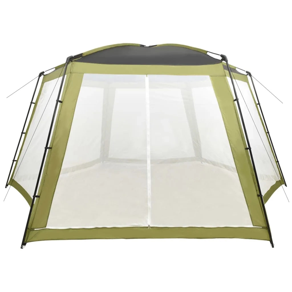 Tenda per Piscina in Tessuto 660x580x250 cm Verde 93041
