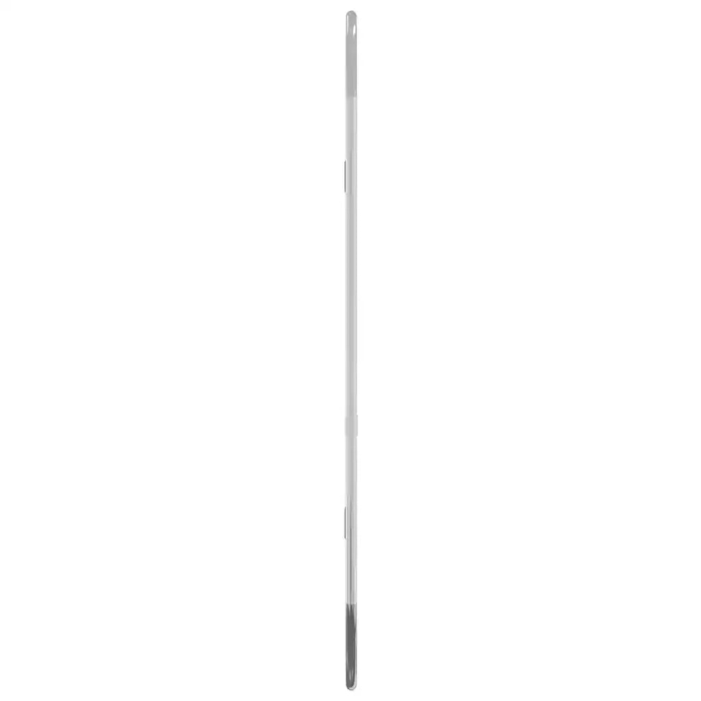 Specchio da Parete Argento 50x20 cm Ovale