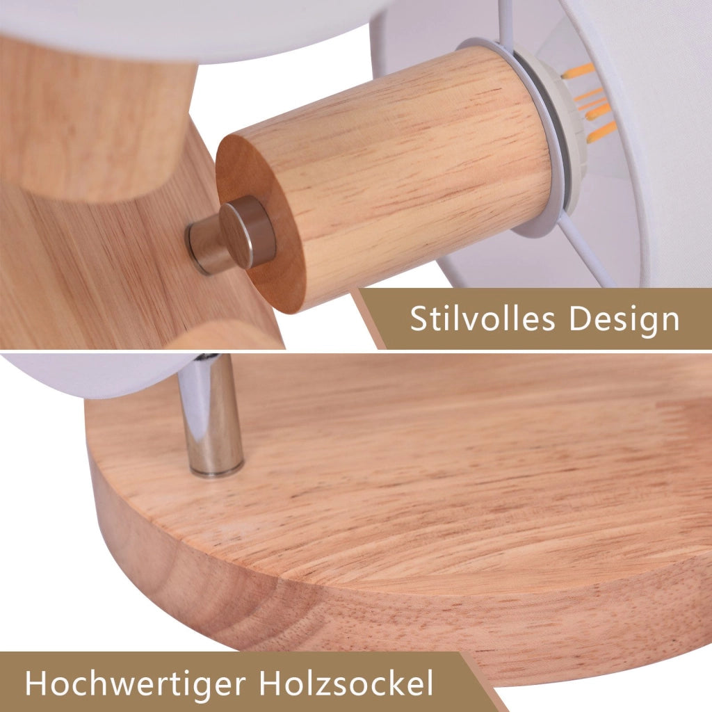 ZMH Faretto da soffitto 3 fiamme rotonde orientabili 350° per cucina soggiorno