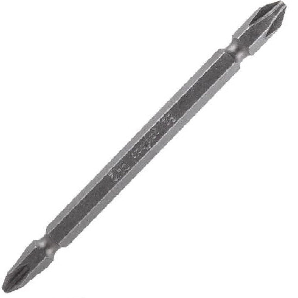 Trade Shop - Kit 2 Pezzi Di Bits Da 100mm A Doppia Testa S2 Punte A Croce Magnetica Ph2 57241 -
