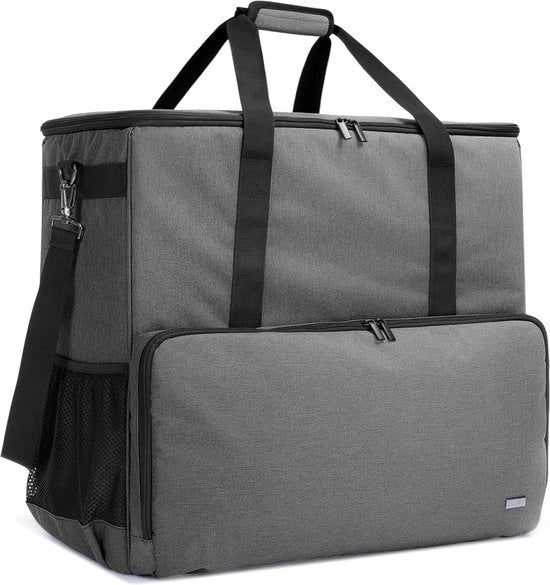 Carrello multifunzionale per computer desktop e accessori con cinturino regolabile
