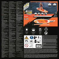 Bestway Hydro-Force Set Tavola da Paddle Gonfiabile Aqua Journey 65349 93314