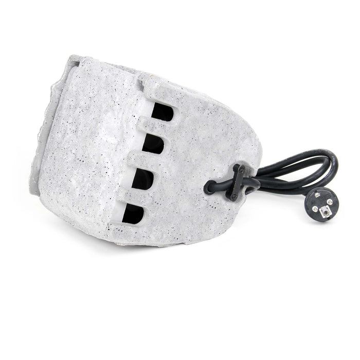 Presa multipla con timer, effetto pietra, Multipresa per esterno con 2 prese, protezione IP44