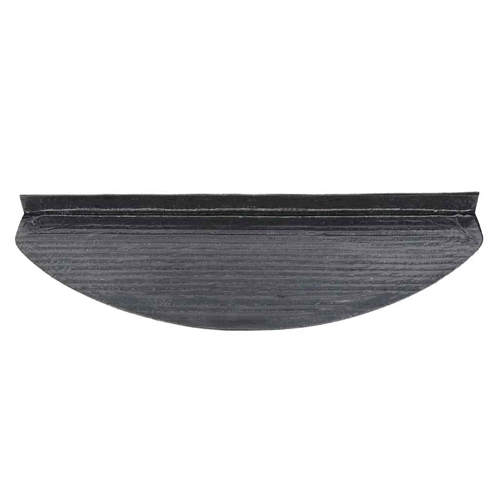 Tappetini Autoadesivi per Scale 10pz Neri 65x22,5x3,5 cm 355255