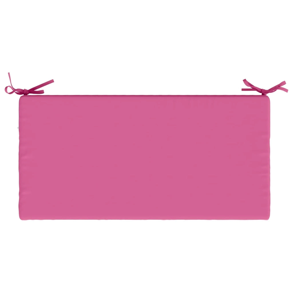 Cuscino per panchina SOEST 100% Poliestere Rosa 80 x 40 x 8 cm 949592