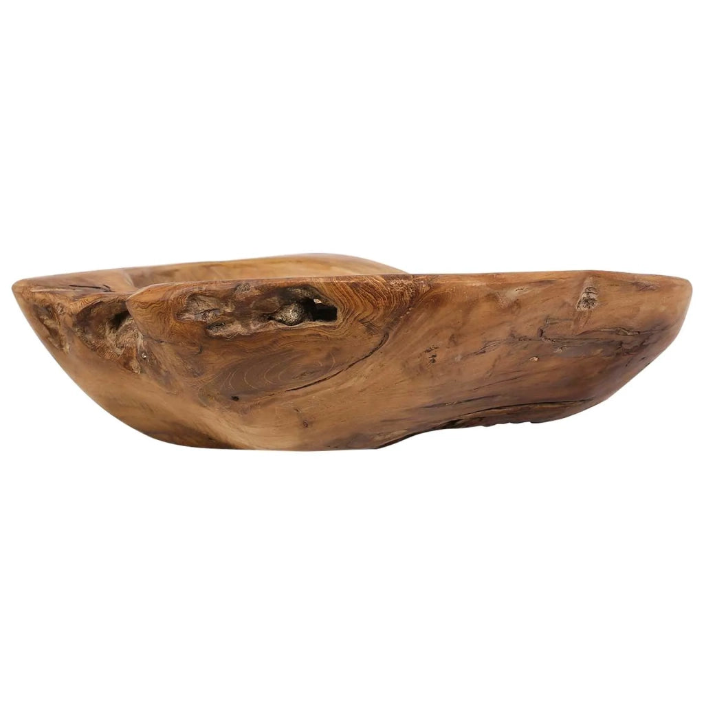 Portafrutta JEPARA Ø 40 cm Legno di teak massello Rotondo 42010336