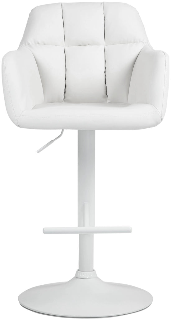 Barhocker Natoma Kunstleder weiЯ