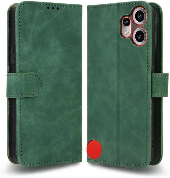 Portamonete per smartphone 2 Pro - Verde Ora Ottimizzato: Custodia per smartphone 2 Pro, portamonete con contenitore per carte e supporto standard