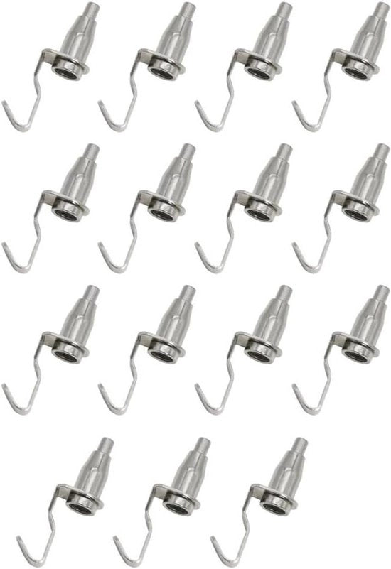 Sostegno a filo, 15 pezzi in acciaio inossidabile - Regolabile - Arte di esposizione - Supporto per foto - Sostegni per foto, lampade, vasi fiorali - Sostegno pesante - Tipo B