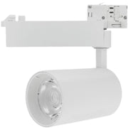 Faretto a binario led 25 watt cob bianco 24° 2750 lumen trifase bianco naturale