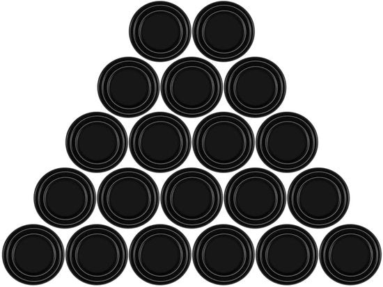 Kit di isolamento acustico per autodeur - 20 pezzi - Sticker in silicone - Pacchetti shockassorbenti - Prevenzione urti - Impermeabile
