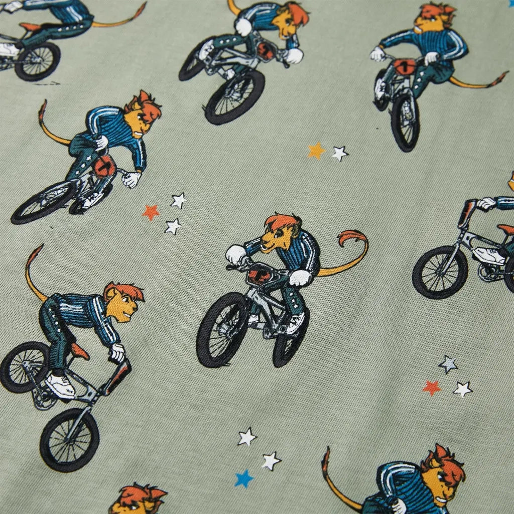Pigiama da Bambino a Maniche Corte Cachi Chiaro 104 CFW9562235