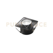 INCASSO LED ASSO SILVER QUADRATO 1,2W 300LM 4000K 3,2X3,2X2,2CM 3 PEZZI