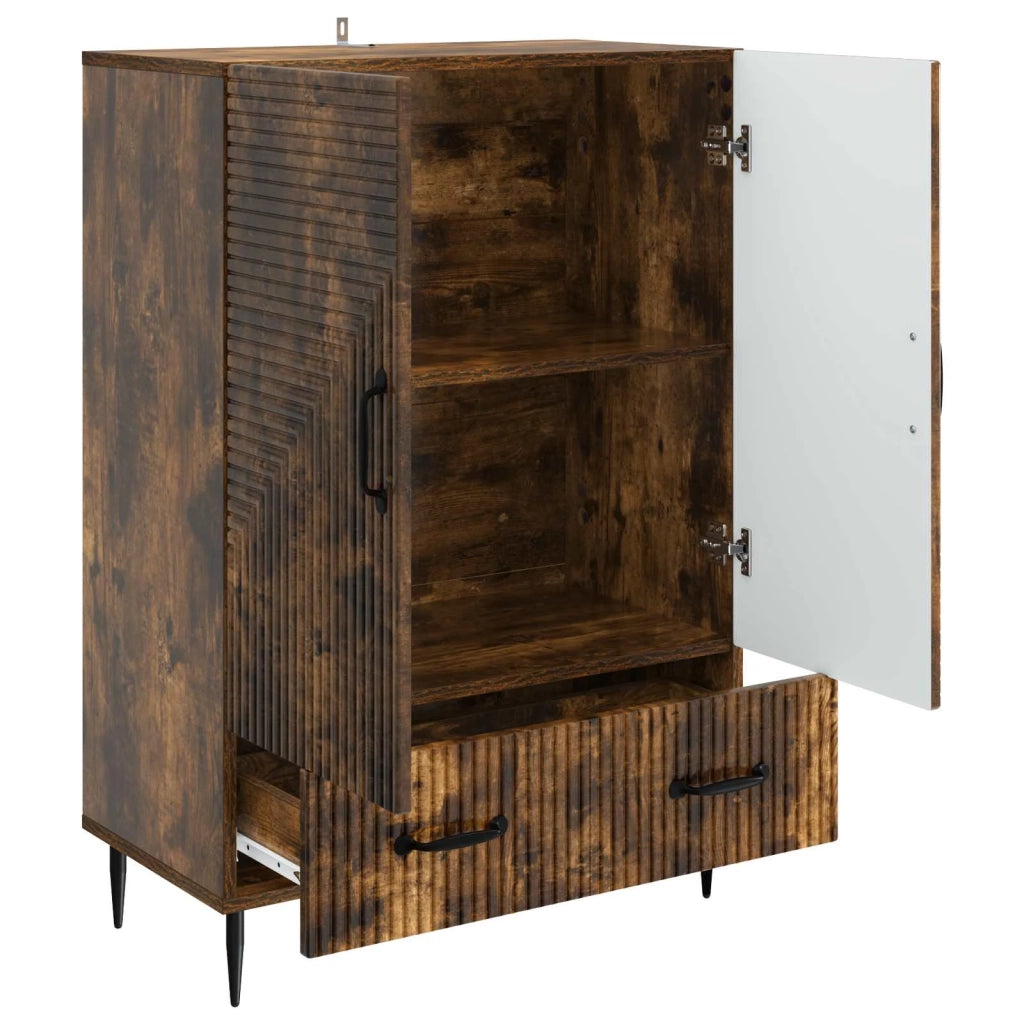 Credenza Rovere Fumo 66 x 34,5 x 95 cm Legno ingegnerizzato