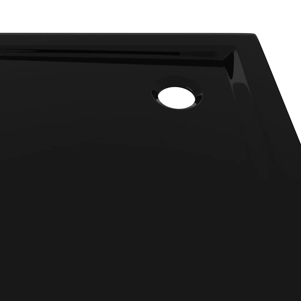 Piatto Doccia Quadrato in ABS Nero 90x90 cm CFW8197621