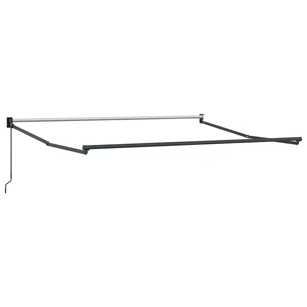 Tenda da Sole Antracite 3 x 2,5 m Metallo 362026