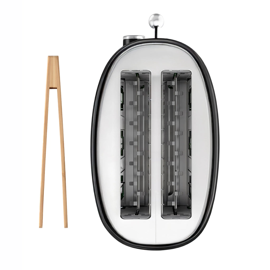 GRS9 Tostapane vintage, 2 fessure, 6 livelli di potenza, 850 W, nero
