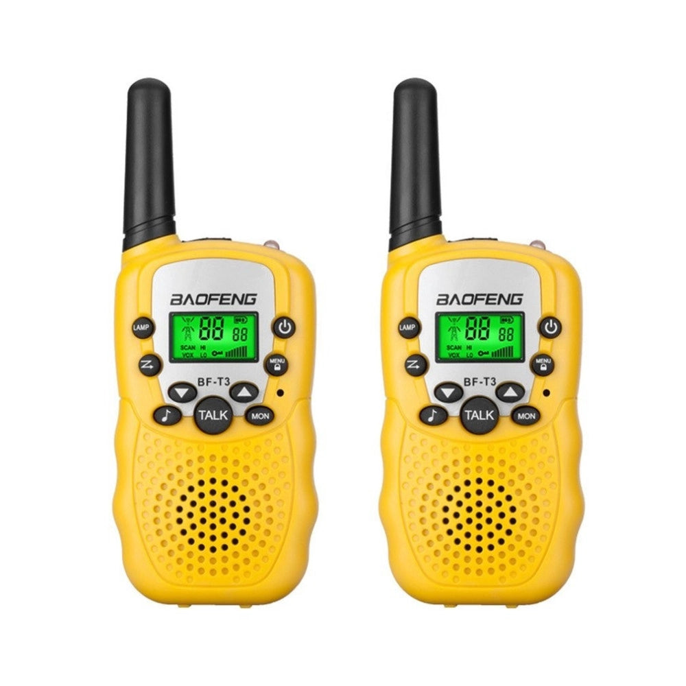 Trade Shop - Coppia Walkie Talkie Vox Ricetrasmittente Colorati 2 Pz Radio Baofeng Bf T3 -