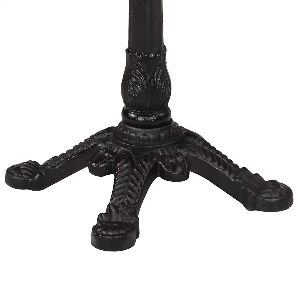 Tavolino da Bistrot ?60x76 cm in Legno Massello di Acacia